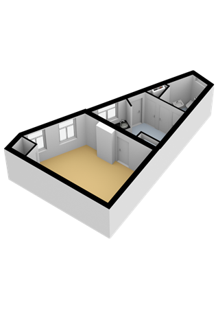 Floorplan - Voorstraat 1, 3441 CA Woerden